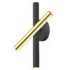Wandlampe 3 Leuchten LED schwarz und gold VARAS dimmbar - 1