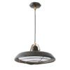 Braune LED-Deckenlampe PLEC