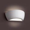 CHERAS-2 Wandlampe aus weißem Gips