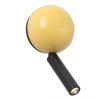 Der gelbe Wandbeleuchtungsleser PRESS
