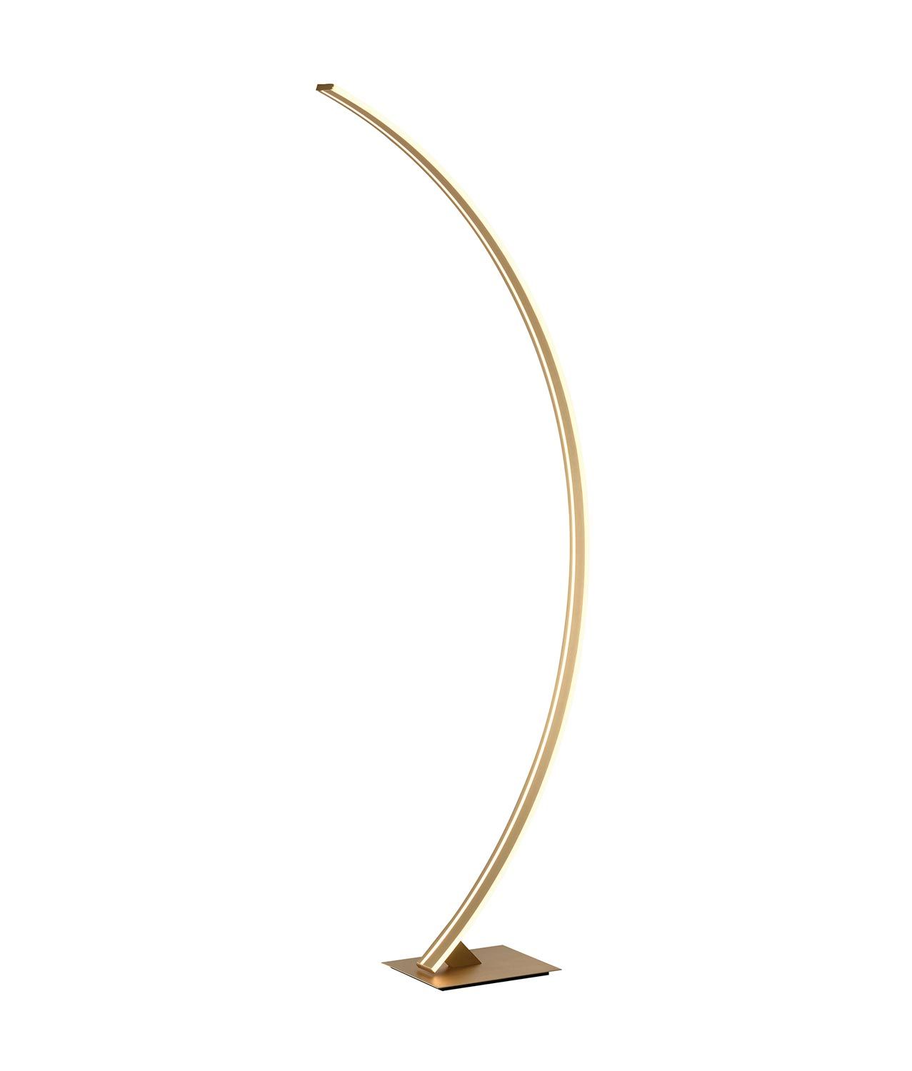Design-Stehlampe ARCUS LED Finish Gold