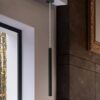 Dimmbarer LED-Anhänger Mattschwarz VARAS