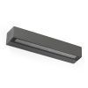 DORO-20 LED-Aussenwandleuchte dunkelgrau