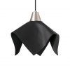 FAUNA LED-Lampe aus schwarzem Leder