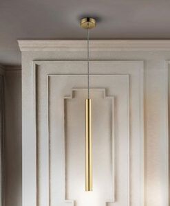 VARAS dimmbare LED-Lampe goldglänzend - 1