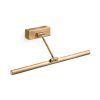 LED-Bilderleuchte MAGRITTE-2 8W Altgold