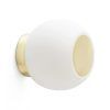MOY LED-Wand-/Deckenleuchte gold