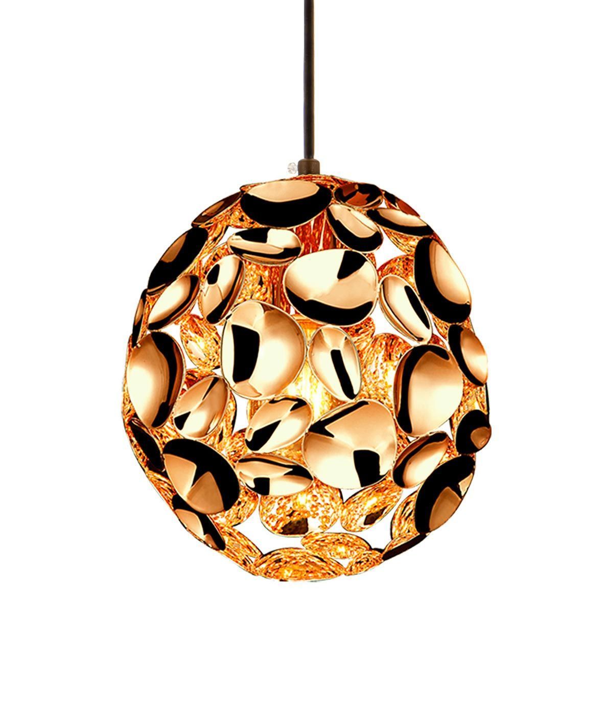 NARISA 18 cm Ø Lampe Roségold E27 Details