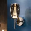 NEBULA LED-Wandlampe verchromt