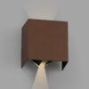 OLAN LED-Wandleuchte rostbraun