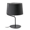 Schwarze Tischlampe BERNI