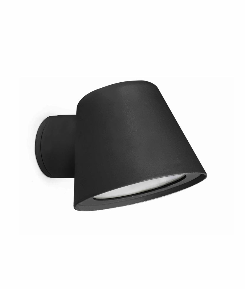 Schwarze Wandleuchte GINA