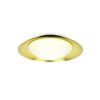 SIDE Mittelgroße LED-Deckenlampe 15W Schwarz und Gold