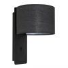 Wandlampe in der Farbe Schwarz FOLD