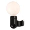 Wandlampe SERA aus schwarzer Keramik