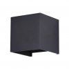 FULTON Schwarze LED-Wandleuchte