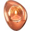 Wandlampe MABELL aus kupferfarbenem Glas