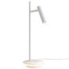 Weiße Tischlampe ESTUDO LED
