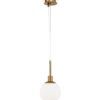 Gold und Kristall Lampe Ø 15 cm ERICH