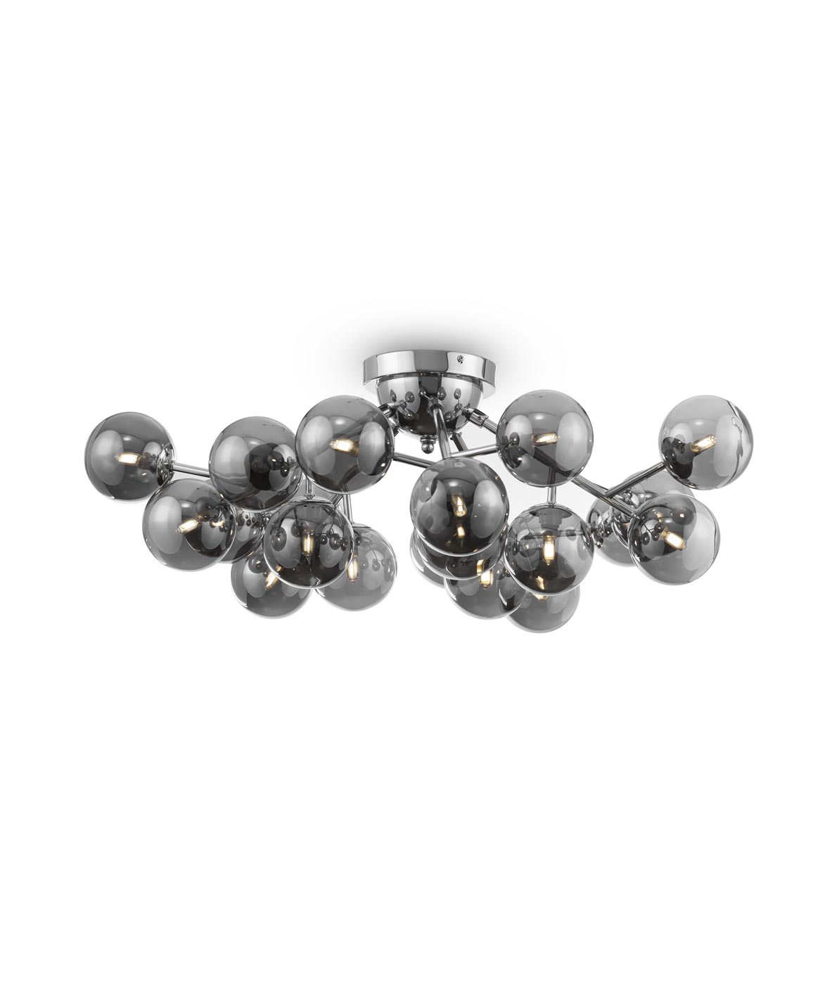 Lampe Chrom 20 Lichter Ø 75 cm DALLAS