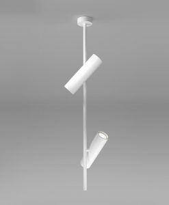 Weiße Lampe 2 Lichter ELTI 2