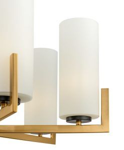 Kronleuchter 6 Lichter Ø 67 cm FORTANO Details