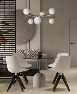 Lampe 6-flammig Ø 58 cm RING - Umgebung