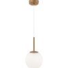 Goldfarbene Lampe Ø 20 cm BASIC FORM
