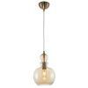 Lampe aus Bronze und Kristall Ø 21 cm TONE