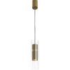 Lampe DYNAMICS Gold und Kristall