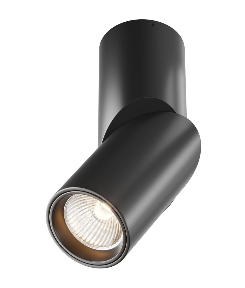 Lampe schwarz warmes Licht 3000K Ø 5 cm DAFNE LED