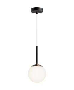 Mattschwarze Leuchte Ø 15 cm BASIC FORM