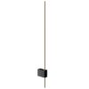 PARS LED moderne Wandleuchte schwarz und gold