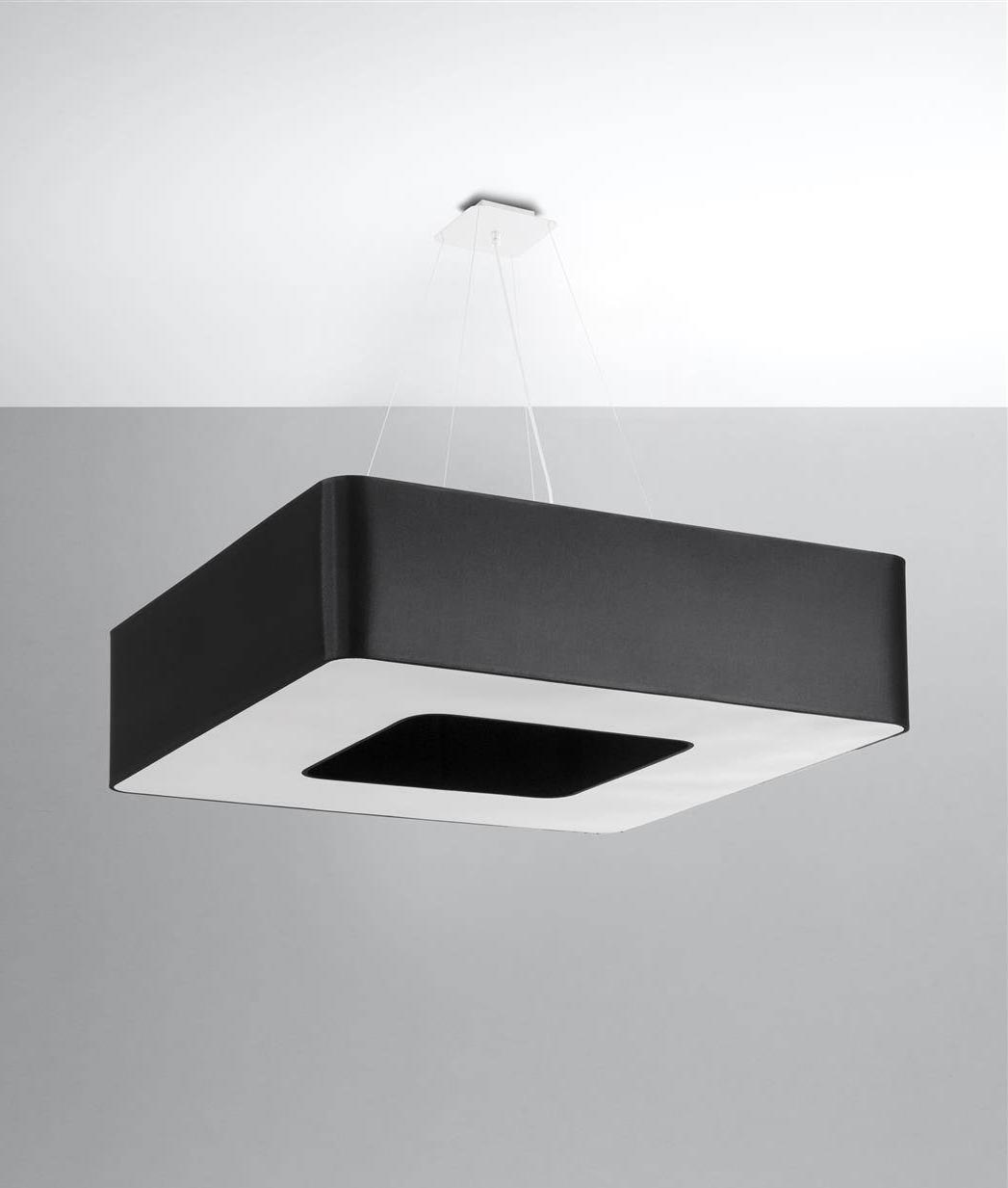 Schwarze Lampe 80 cm URANO