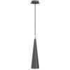 Schwarze Lampe Ø 8 cm NEVILL