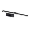 Schwarze Wandleuchte 49 cm BRIS LED