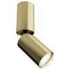 Verstellbare Leuchte gold glänzend Ø 5 cm FOCUS S
