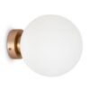 Wandleuchte gold Ø 20 cm BASIC FORM