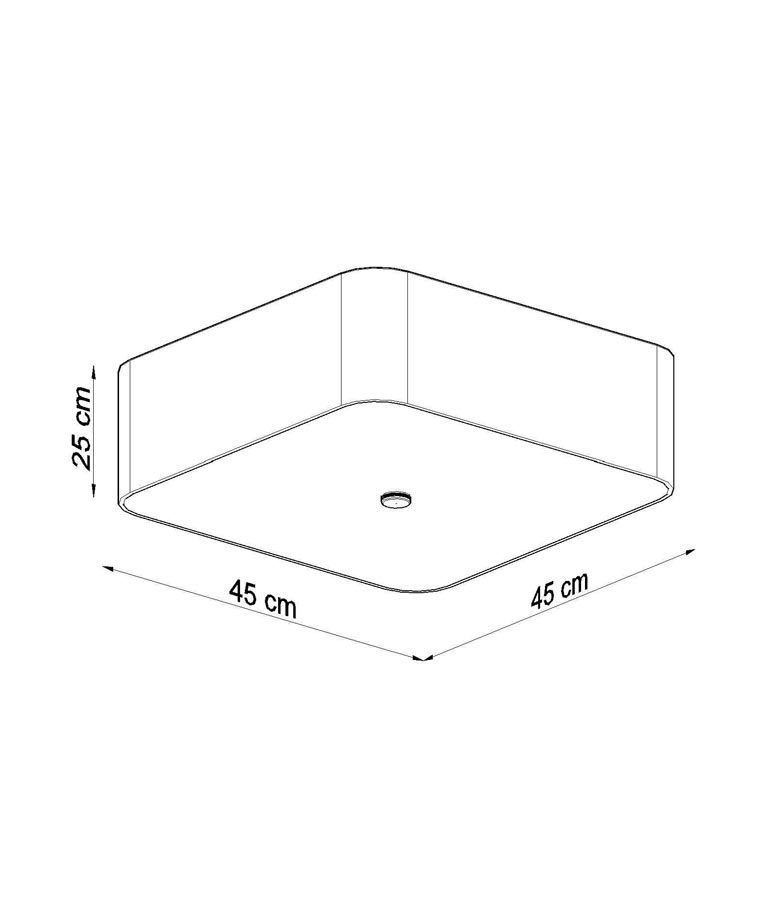 Deckenleuchte 45 cm LOKKO - Masse