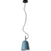Blaue und schwarze Pendelleuchte Ø16 cm STUDIO