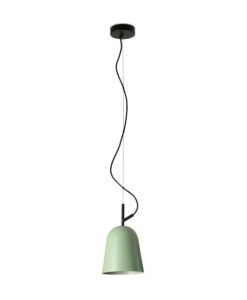 Grüne und schwarze Pendelleuchte Ø16 cm STUDIO