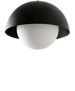 Schwarze Pendelleuchte Ø30 cm MARISOL LED - Details