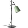 STUDIO grüne und schwarze Tischlampe