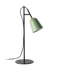 STUDIO grüne und schwarze Tischlampe