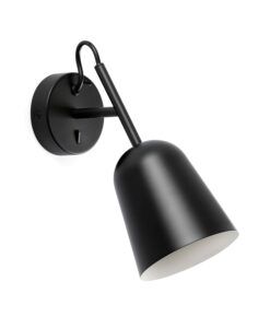 STUDIO schwarze Wandleuchte