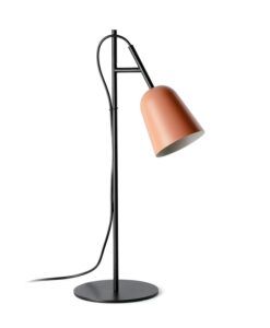 Tischlampe STUDIO in Rosa und Schwarz