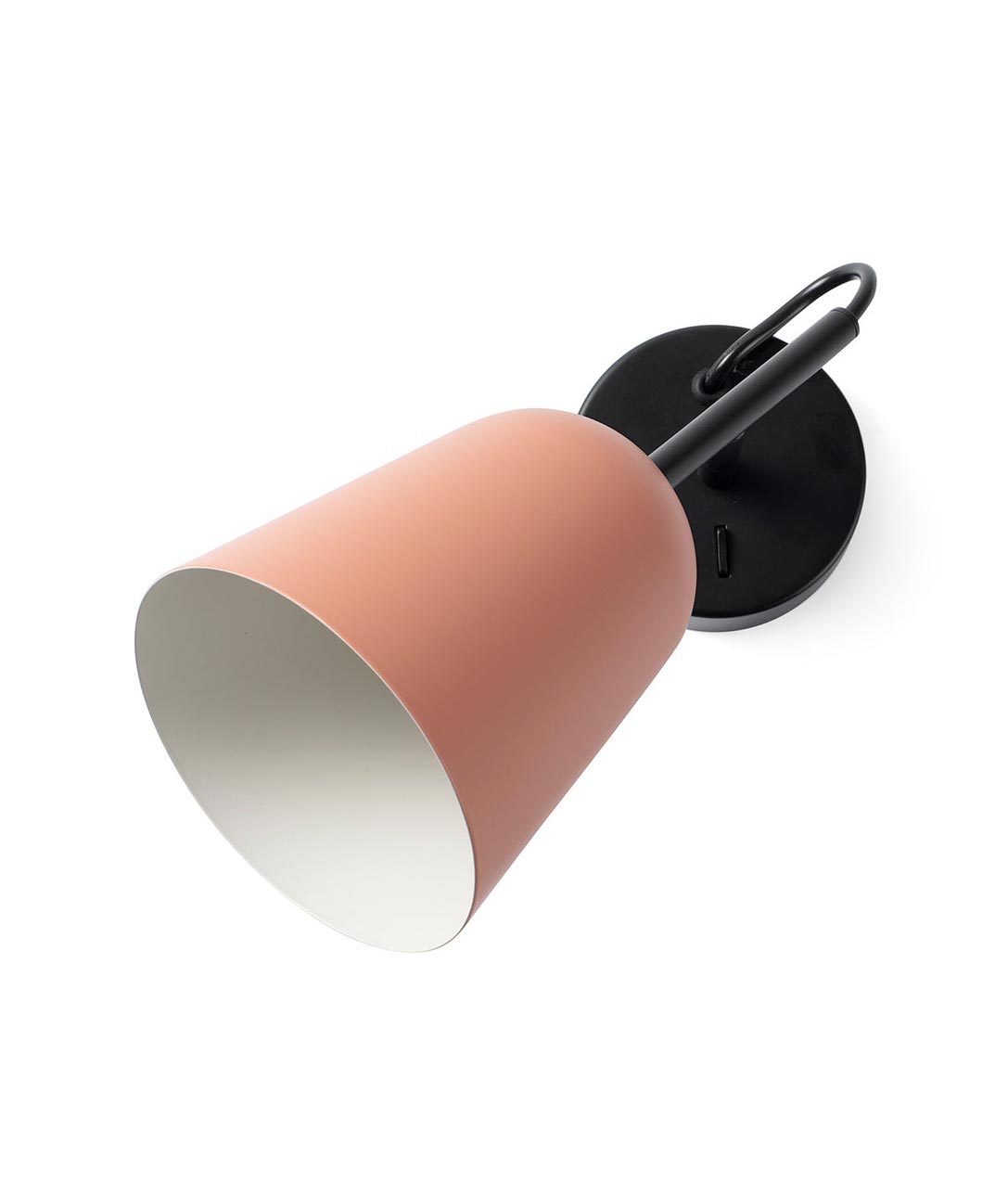 Wandleuchte STUDIO in Rosa und Schwarz 2