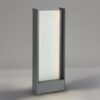 Dunkelgraue Wegeleuchte, Höhe 50 cm, MATIA LED