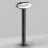 Dunkelgraue Wegeleuchte, Höhe 50 cm, VILO LED