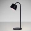 Schwarze Tischleuchte 34 cm Höhe CUCO LED